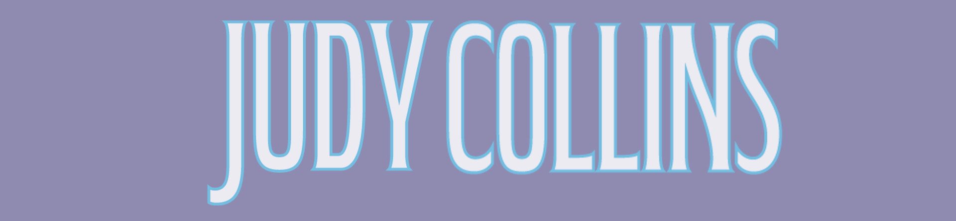 JUDY COLLINS banner